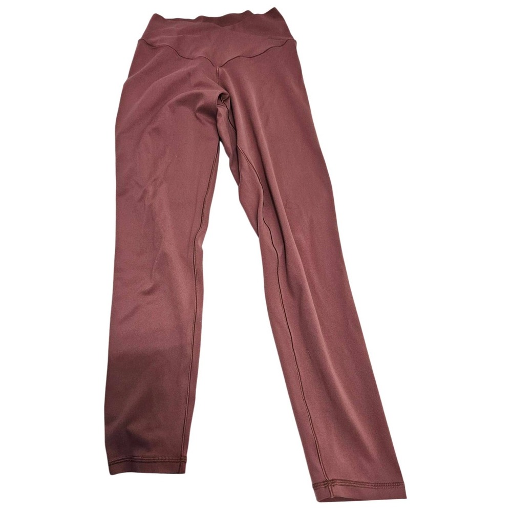OFFLINE by Aerie Real‎ Me High Rise Crossover 7/8 Leggings Burgundy Medium